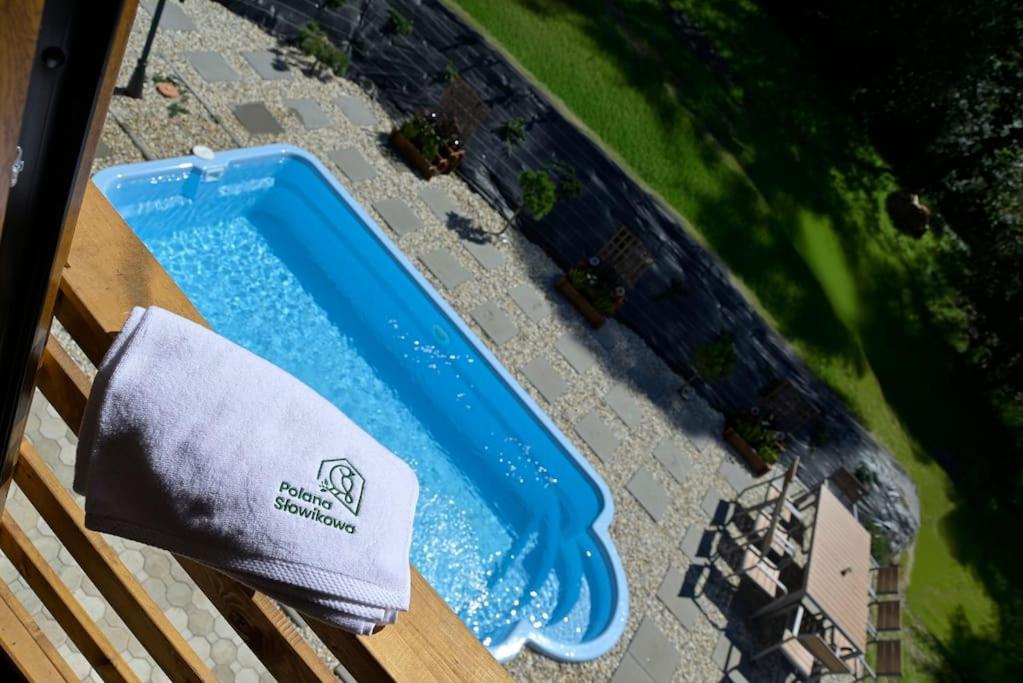 Polana Slowikowa 5 Star- Domek W Gorach Z Jacuzzi, Sauna,Basen,Ogrod Z Lasem, Kominek I Narty Stroza  Dış mekan fotoğraf