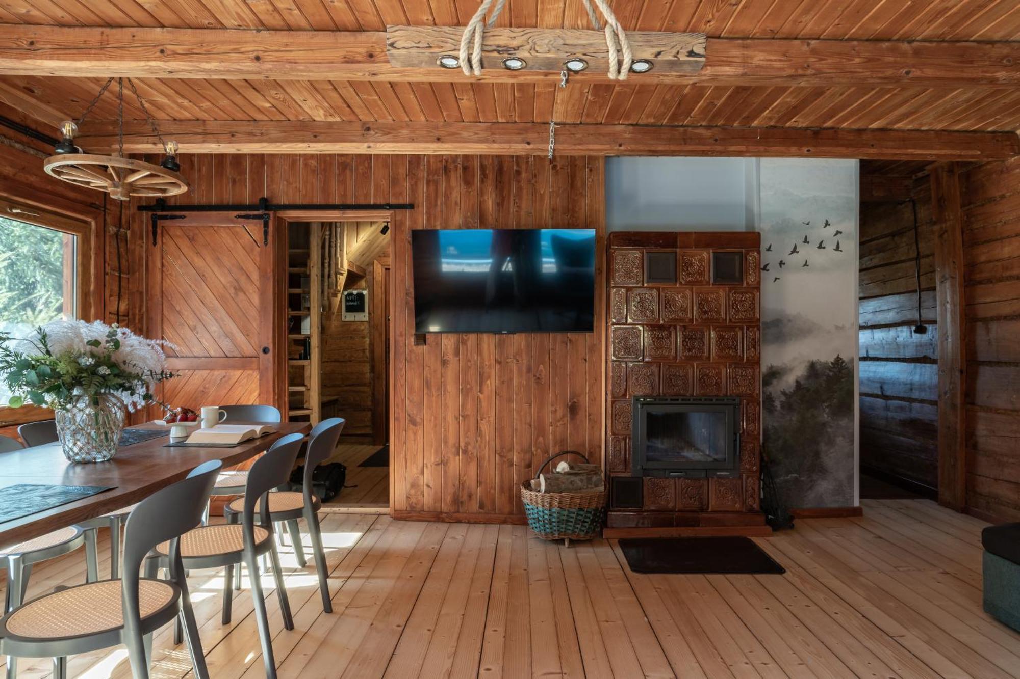 Polana Slowikowa 5 Star- Domek W Gorach Z Jacuzzi, Sauna,Basen,Ogrod Z Lasem, Kominek I Narty Stroza  Dış mekan fotoğraf
